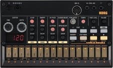 Korg 16-Key Synthesizer VOLCABEATS Black