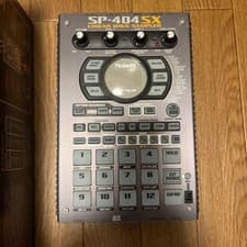 Roland SP-404SX Linear Wave Sampler Tested Working Made in Japan w/ Box & Manual